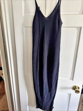 All Saints Black Maxi Dress Like New